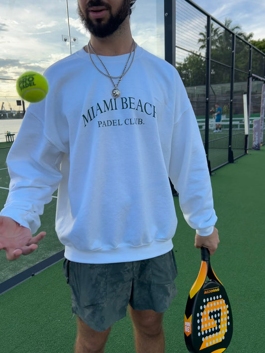 Miami Beach Padel Club crewneck